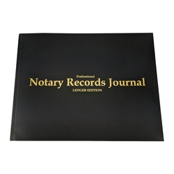 FNB45500 - Deluxe Notary Journal