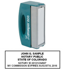 Colorado Notary Pocket Stamp (N42)