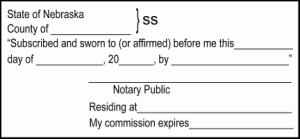 FNBR111 - Notary Rubber Stamp