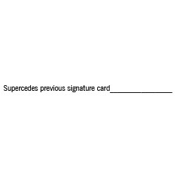 FNBCO109 - Supersedes Previous Signature Stamp